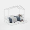 detska postel pandora domcek biela