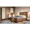 AUNERA postel 140x200 hneda moderna