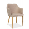 Mimoriadna Jedálenská stolička ASTOR, v dokonalom farebnom prevedení béžová