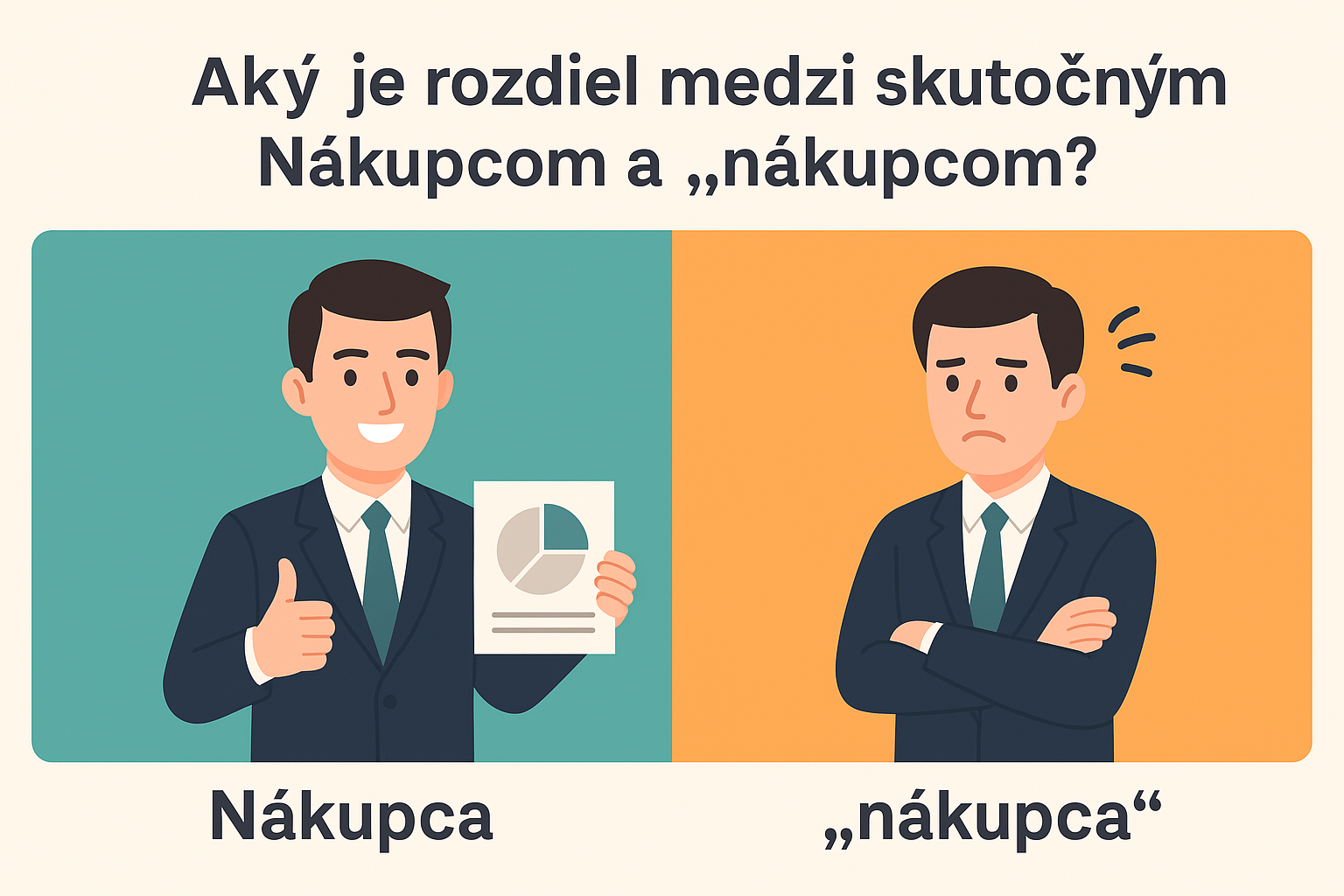 Aký je rozdiel medzi skutočným Nákupcom a „nákupcom“?