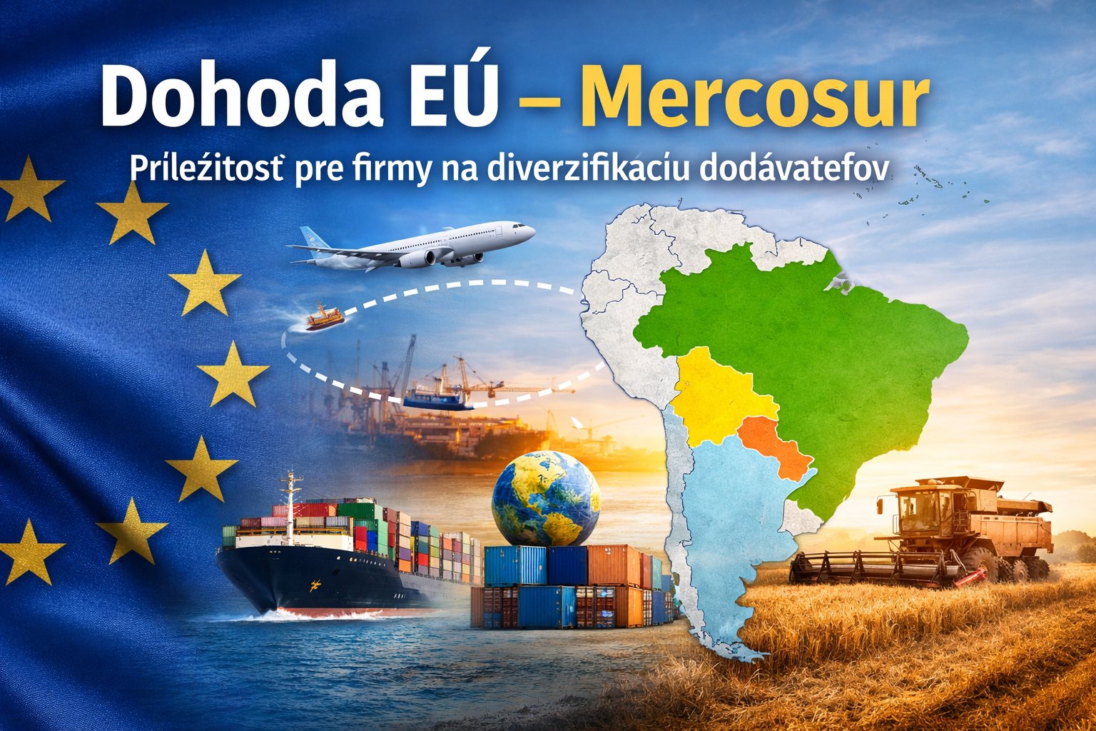 Nový obchodný priestor pre firmy: Mercosur pod lupou nákupcu