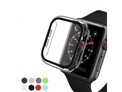 Ochranné pouzdro Ochranné pouzdro s tvrzeným sklem pro Apple Watch 38/40/42/44mm