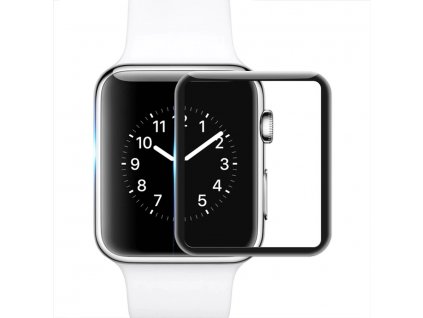 Ochranné 3D tvrzené sklo pro Apple Watch 38/40/42/44mm - 2ks
