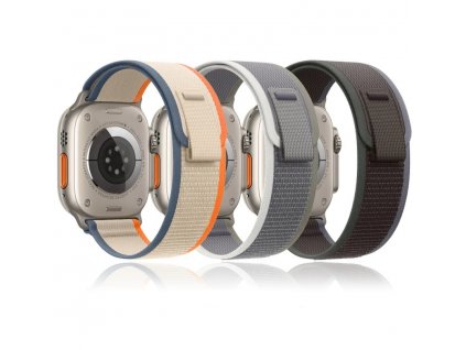 Trailový nylonový ťah remienok pre Apple Watch 38 mm/40 mm/41 mm společný