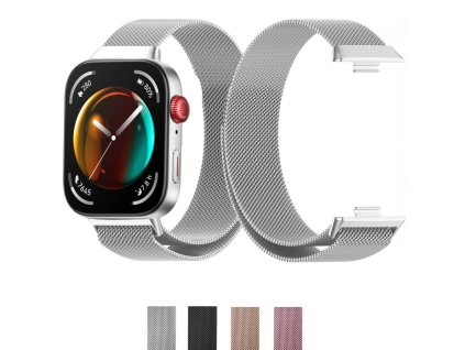 Milánsky ťah celokovový náhradný náramok pre Huawei Watch Fit 3 spolecny