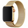 Milánský tah celokovový náhradní řemínek pro Apple Watch 42mm/44mm zlatá