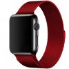 Milánský tah celokovový náhradní řemínek pro Apple Watch 42mm/44mm - červená