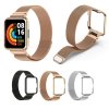 Milánský tah celokovový náhradní náramek s pouzdrem pro Xiaomi Redmi Watch 2 Lite společná