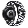 Nastavitelný nylonový elastický loop řemínek pro chytré hodinky 20mm zebra