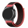 Nylonový náhradní řemínek pro chytré hodinky 22mm červená s černým