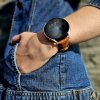 Remienok z pravej kože pre smart hodinky 22 mm