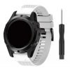 Silikonový řemínek pro Garmin EasyFit/QuickFit 20mm bílá