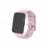 Silikonový řemínek pro Huawei Watch Fit pastelově růžová