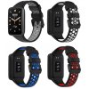 Sportovní perforovaný silikonový náhradní náramek pro Mi Band 7 Pro společná