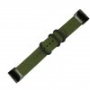 Tkaný nylonový řemínek pro Garmin EasyFit/QuickFit 22mm - zelená army