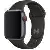 Základní silikonový náhradní řemínek pro Apple Watch 38mm/40mm černá