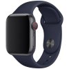 Základní silikonový náhradní řemínek pro Apple Watch 38mm/40mm měsíční modrá