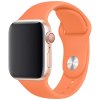 Základní silikonový náhradní řemínek pro Apple Watch 38mm/40mm oranžová