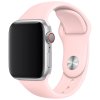 Základní silikonový náhradní řemínek pro Apple Watch 38mm/40mm pískově růžová