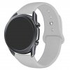 Základní silikonový náhradní řemínek pro chytré hodinky 20mm šedá