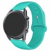 Základní silikonový náhradní řemínek pro chytré hodinky 20mm tyrkysová