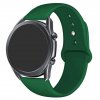 Základní silikonový náhradní řemínek pro chytré hodinky 20mm zelená army