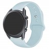 Základní silikonový náhradní řemínek pro chytré hodinky 20mm tyrkysově modrá