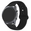 Základní silikonový náhradní řemínek pro chytré hodinky 20mm černá