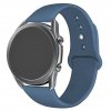 Základní silikonový náhradní řemínek pro chytré hodinky 20mm modrá šeď