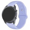 Základní silikonový náhradní řemínek pro chytré hodinky 20mm světle fialová