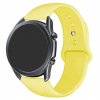 Základní silikonový náhradní řemínek pro chytré hodinky 22mm žlutá