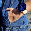 Základný silikónový náhradný remienok pre smart hodinky 22 mm