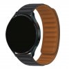 Silikónový magnetický loop remienok pre smart hodinky 22 mm černá