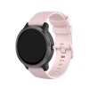 Jednobarevný silikonový řemínek pro chytré hodinky Garmin 20mm pískově růžová 2