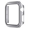 Ochranné puzdro s tvrdeným sklom pre Apple Watch series 10 - 42 a 46 mm stříbrná