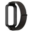 Nylónový náhradný náramok pre Xiaomi Smart Band 9 Active a Redmi Band 3 černá