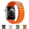 Alpský tah tkaný nylonový řemínek pro Apple Watch 42mm/44mm/45mm společný