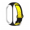 EF náhradní náramek s kovovým zapínáním pro Mi Band 5 žluto-černá