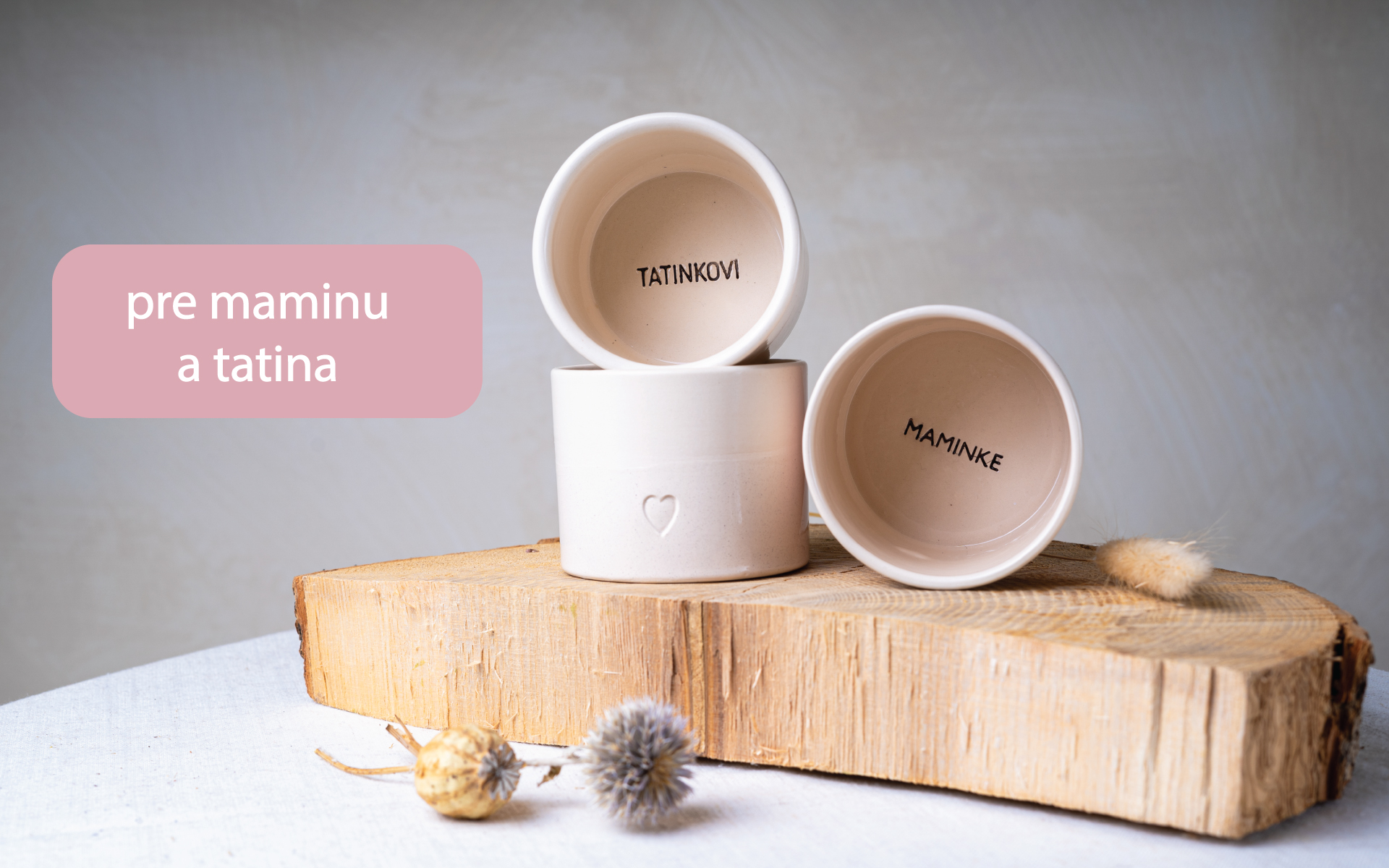 Hrnčeky pre najbližších