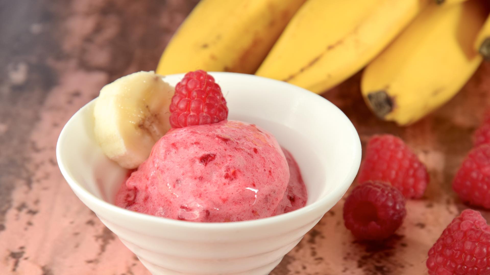 Zdravá ovocná zmrzlina