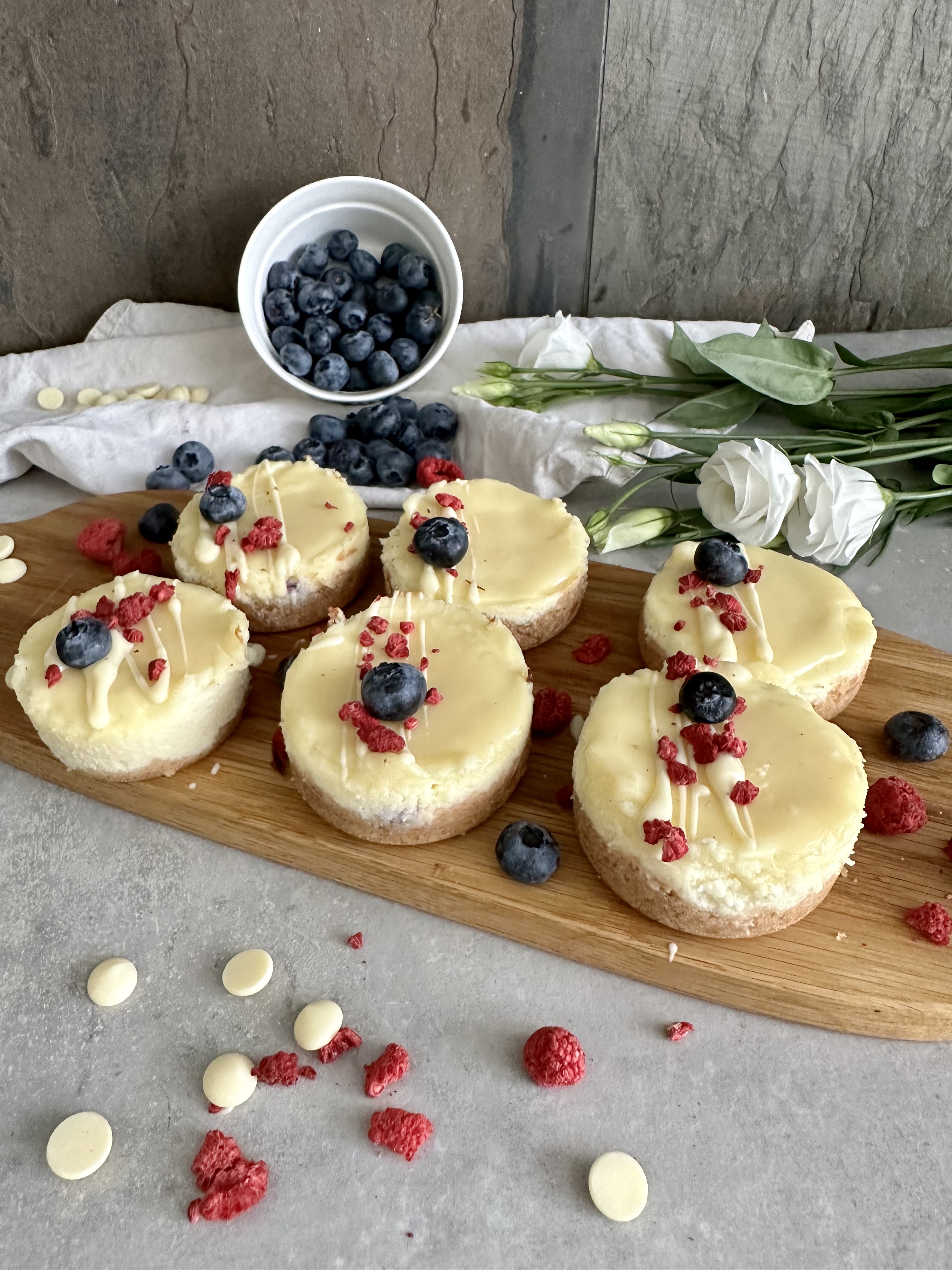 Mini cheesecakes