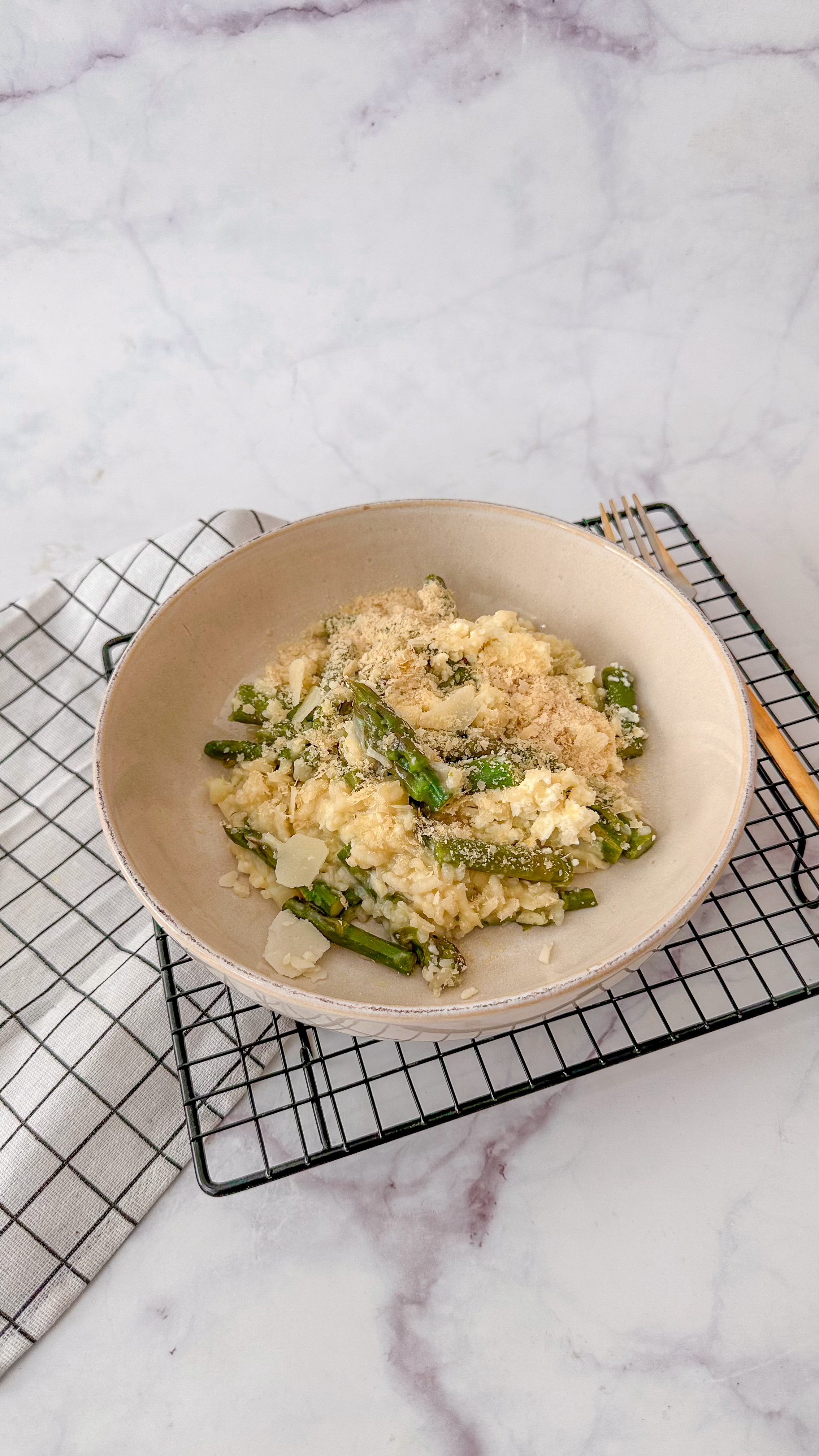 Lahodné špargľové rizoto