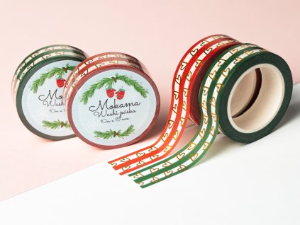 Veselé VÁNOCE Washi SET