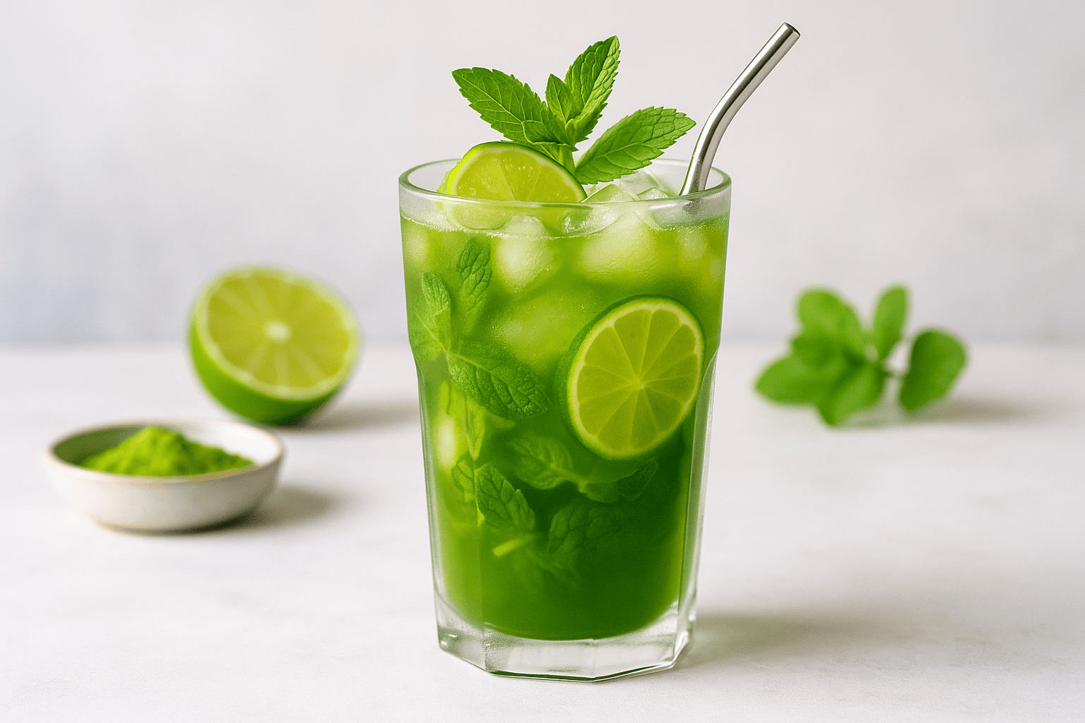 Matcha Mojito (nealko)