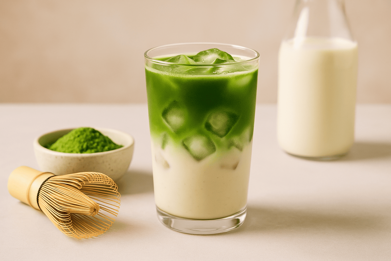 Matcha signature drink (nealko)