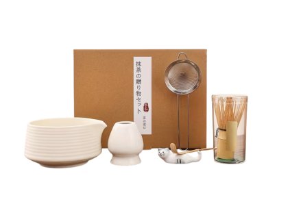 Matcha sada 6 dílů nová moderní bílá