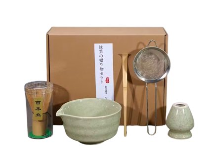 Matcha sada 5 dílná natural