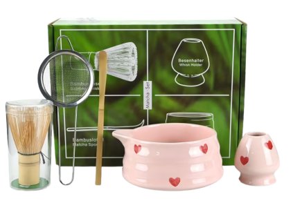 Růžová se srdíčkama