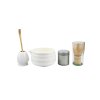 Matcha sada 5 dílů bílá