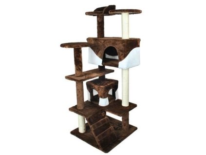 1989 skrabadlo pro kocky 127 cm hnede